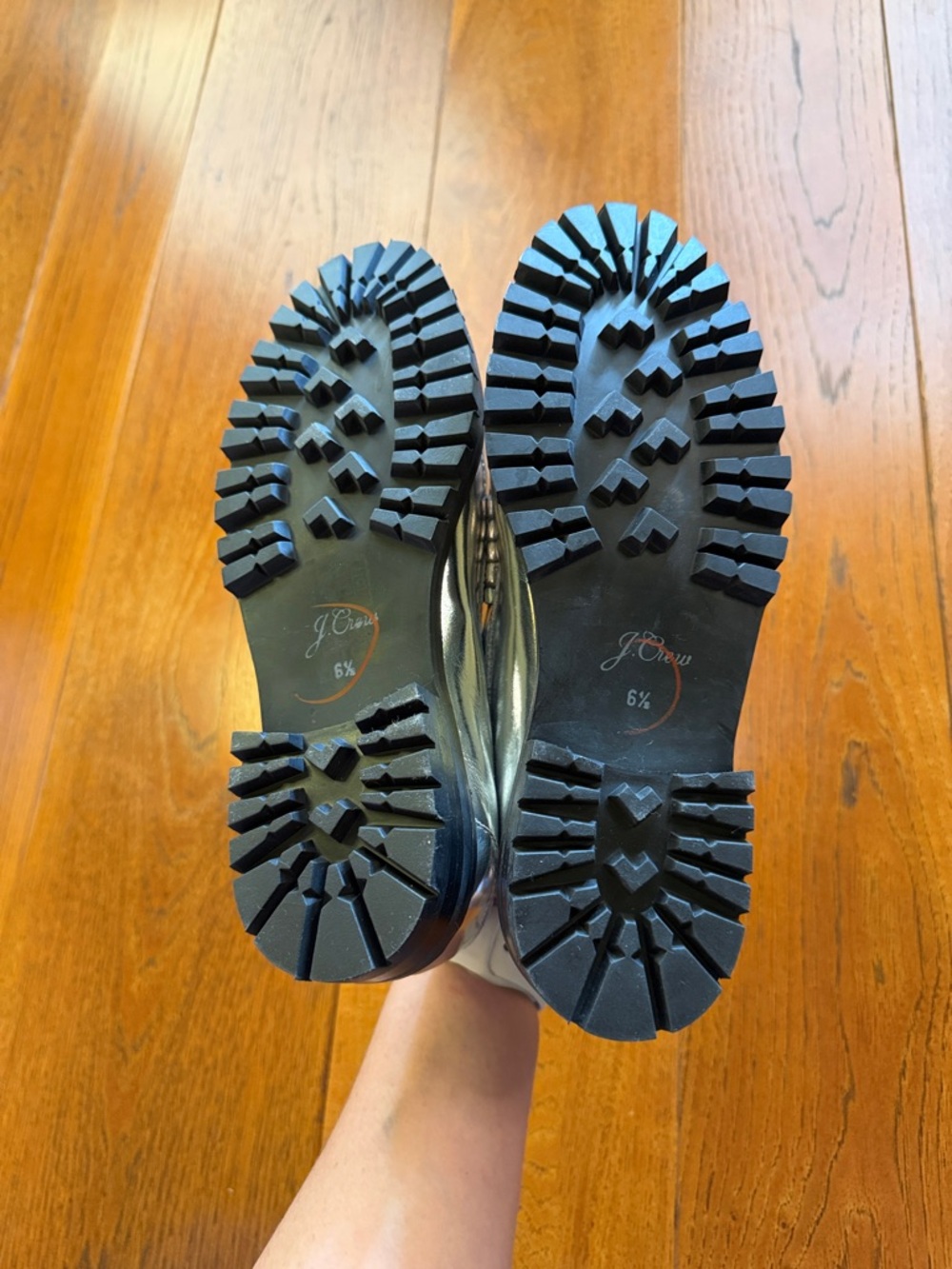 J.Crew Winona Penny Loafers In Metallic Leather - Picture 9 of 11